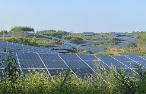 广西桂平市大湾镇画眉河(界岭)100MW农光互补发电项目